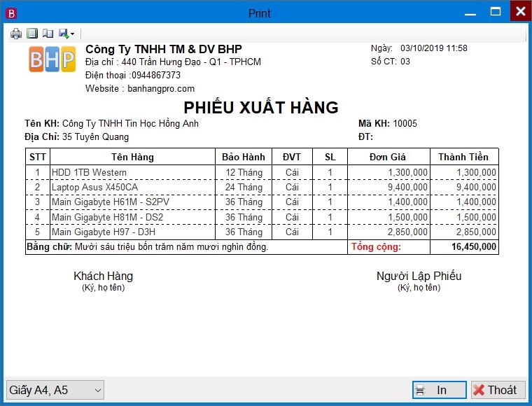 Phần mềm quản lý cửa hàng máy tính