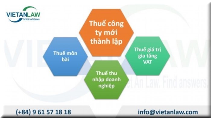 Các loại thuế cơ bản phải kê khai và đóng sau khi thành lập công ty?